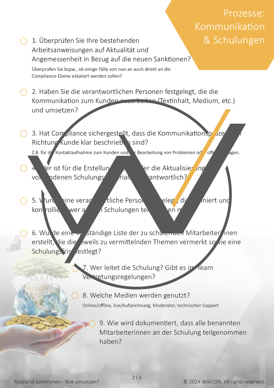kommunikation und schulungen